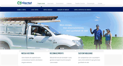 Desktop Screenshot of certel.com.br